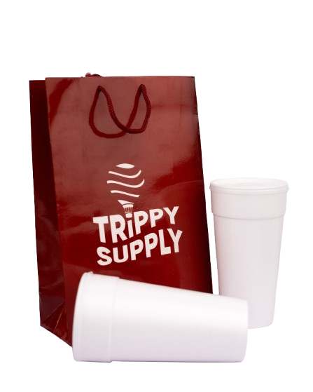 Plain Styrofoam Cups